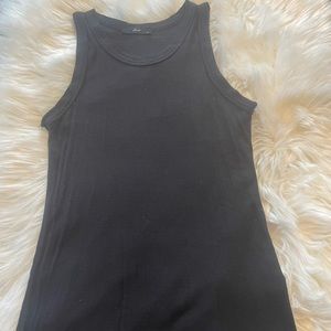 Axis ribbed maternity tank top